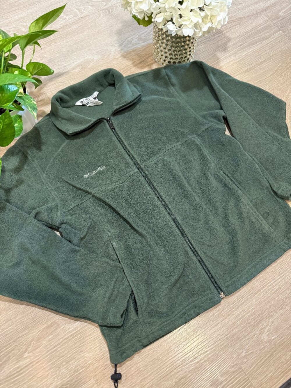 Jacket,Columbia,M,Army green,15